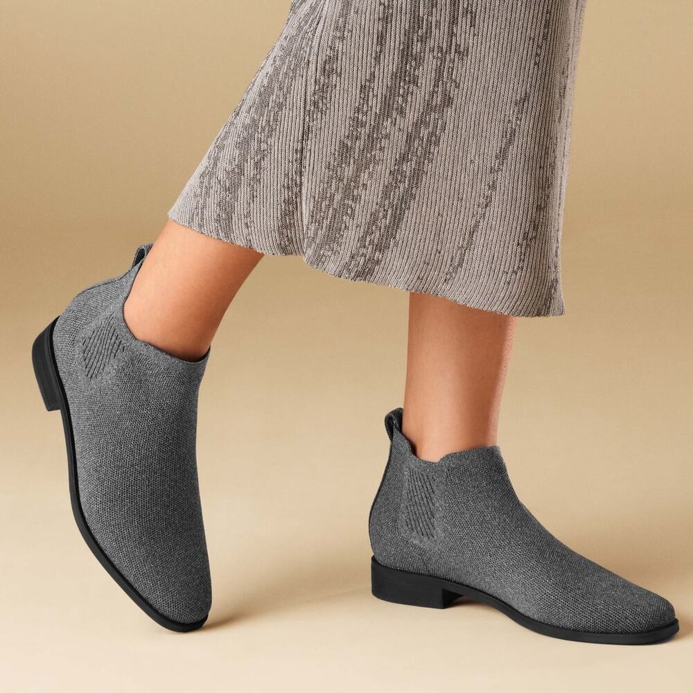 Vivaia Ryan Pro SlipOn Wtr RPT Elegant Casual Chelsea Boot Comfort Rich Grey 7.5
